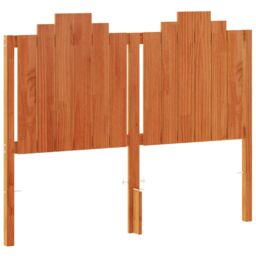 Berkfield Home Headboard Wax Brown 135 cm Solid Wood Pine - thumbnail 2