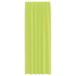 Berkfield Home Voile Curtains with Rod Pockets 2 pcs Apple Green - thumbnail 4
