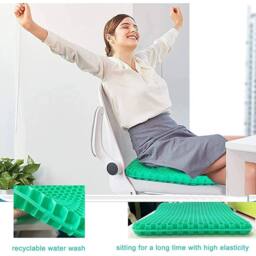 SPETLEK Gel Cushion Flexible Seat in Green - thumbnail 5