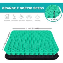 SPETLEK Gel Cushion Flexible Seat in Green - thumbnail 2