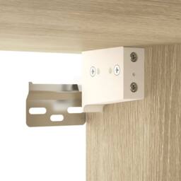 Berkfield Home Hanging Wall Cabinet Sonoma Oak 69.5x34x90 cm in Light Tan - thumbnail 8