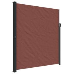 Berkfield Home Retractable Side Awning Brown 220x500 cm - thumbnail 3
