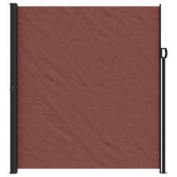 Berkfield Home Retractable Side Awning Brown 220x500 cm - thumbnail 1