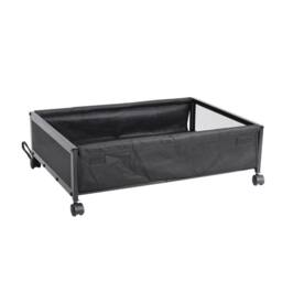 KORVIXA 2x Underbed Storage Box in Black - Size: 900mm