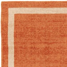 The Rug Shop UK Orange Handmade Easy to clean Plain Border Area Rug - Size: 160 cm x 230 cm - thumbnail 6