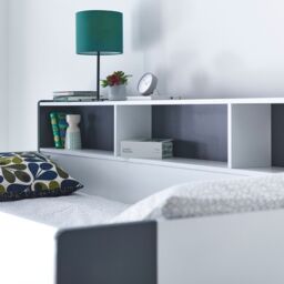 Bedmaster Oliver Triple Sleeper Storage Bunk Bed Without Drawer in Grey - Size: Small Double - thumbnail 9