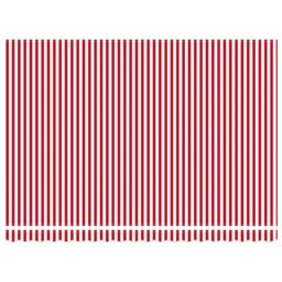 Berkfield Home Manual Retractable Awning with LED Red & White Stripe 450x300 cm - thumbnail 7