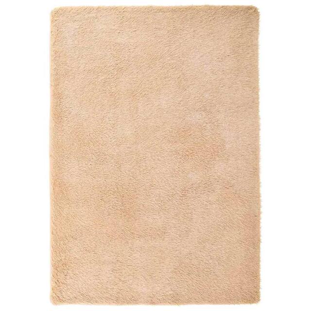 Berkfield Home Shaggy Rug High Pile NAVARRA Beige 240x340 cm Polyester - Size: Medium - image 1