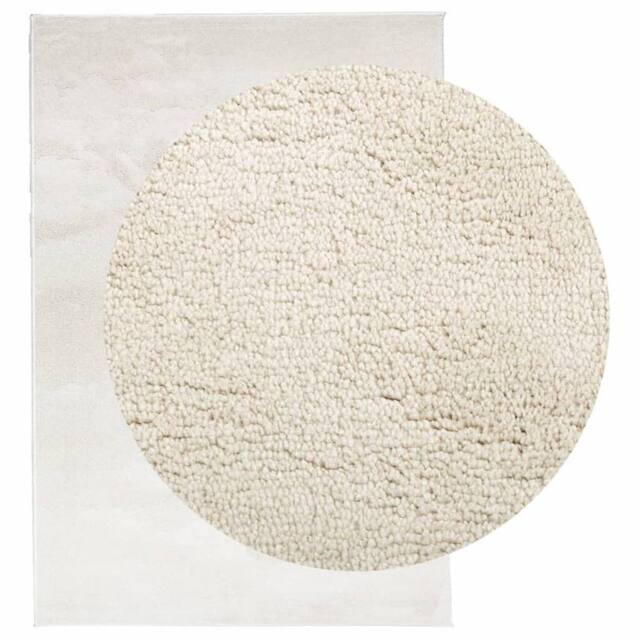 Berkfield Home Rug OVIEDO Short Pile Beige 140x200 cm - Size: Medium - image 1