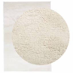 Berkfield Home Rug OVIEDO Short Pile Beige 140x200 cm - Size: Medium - thumbnail 1
