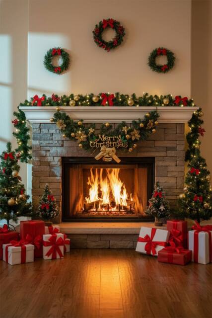 Christmas Garland Artificial Hanging Festival Decoration