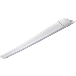 Loops 4ft IP65 Flush Batten Light - 33W Daylight White LED - Opal & Gloss White Pc - thumbnail 3