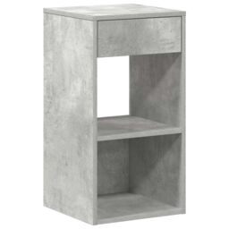 Berkfield Home Bedside Cabinets with Drawer 2 pcs Concrete Grey 35x34x66.5 cm - thumbnail 5