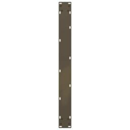 Berkfield Home Coffee Table Legs U-Shaped 3 pcs Natural Steel 80x(72-73) cm Steel in Brown - thumbnail 7
