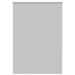Berkfield Home Roller Blind Blackout Off-White 75x210 cm Fabric Width 70.7 cm Po… in Grey - thumbnail 2
