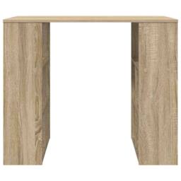 Berkfield Home Corner Desk Sonoma oak MDF Medium Sonoma Oak Corner Desk in Tan - thumbnail 5