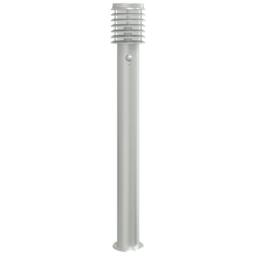 Berkfield Home Outdoor Floor Lamps with Sensors 3pcs Silver 110cm Stainless Steel - thumbnail 4