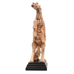 Naturecraft Resin Driftwood Collection Rearing Horse Figurine in Brown - thumbnail 3