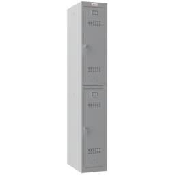 Phoenix Safe Company Personal Locker in Grey with Key Locks, PL1230GGK, 121L - Size: 180 cm x 100 cm - thumbnail 1