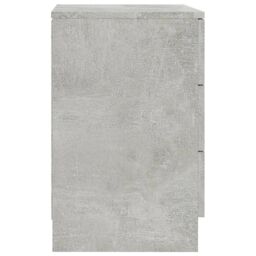 Berkfield Home Bedside Cabinets 2 pcs Concrete Grey 38x35x56 cm Engineered Wood - Size: 38 x 35 x 56 cm - thumbnail 5