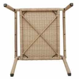 Berkfield Home Outdoor Chairs 4 pcs 54 x 56 x 90 cm in Cream - thumbnail 9