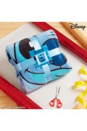 Disney Stitch Flannel Fleece Blanket in Blue - thumbnail 2
