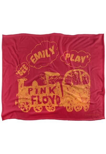 Pink Floyd See Emily Play Silky Touch Super Soft Throw Blanket 152 X 127 cm in White - image 1
