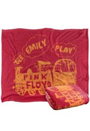 Pink Floyd See Emily Play Silky Touch Super Soft Throw Blanket 152 X 127 cm in White - thumbnail 2