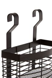 Orsina Sorello Hanging Storage Basket in Black - thumbnail 5