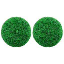 Berkfield Home Artificial Boxwood Balls 2 pcs 52 cm in Green - thumbnail 1