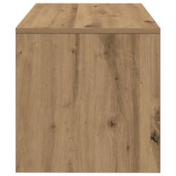 Berkfield Home TV Cabinet Artisan Oak 60x40x40 cm Engineered Wood in Brown - Size: 60 x 40 x 40 cm - thumbnail 6