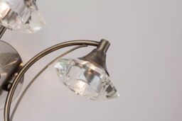 Harper Living Double Wall Light & Sconce Antique Brass Finish in Bronze - thumbnail 3