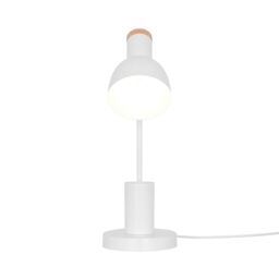 Nordlux Modern Indoor Table Lamp White Metal E27 Pen & Phone Holder - Mains Powered, IP20 - thumbnail 2