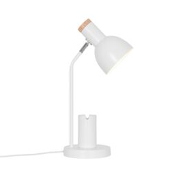 Nordlux Modern Indoor Table Lamp White Metal E27 Pen & Phone Holder - Mains Powered, IP20 - thumbnail 3