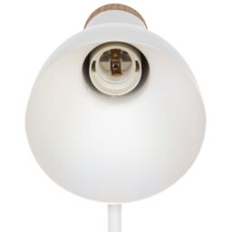 Nordlux Modern Indoor Table Lamp White Metal E27 Pen & Phone Holder - Mains Powered, IP20 - thumbnail 5