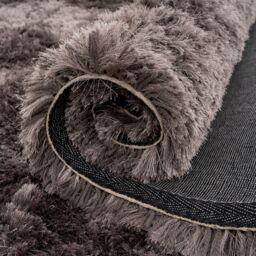 Kukoon Charcoal Grey Soft Shaggy Fluffy Living Area Rug in Mid Grey - Size: 120 cm x 170 cm - thumbnail 5