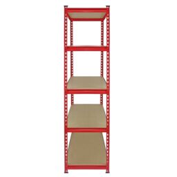 Monstershop 3 x Z-Rax Metal Racking Unit Red 90cm & Free Mallet - thumbnail 5