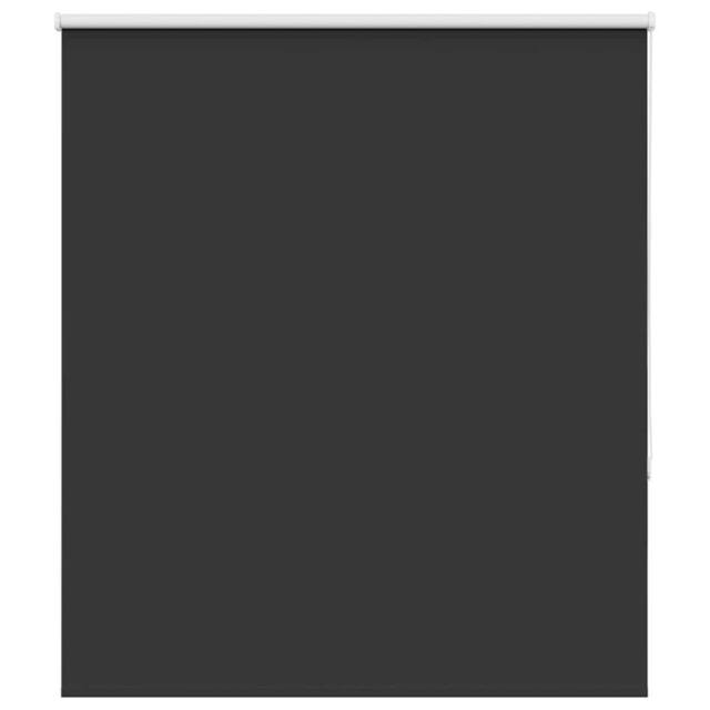 Berkfield Home Roller Blind Blackout Black 120x130 cm Fabric Width 116.6 cm Polyester - image 1
