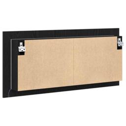 Berkfield Home LED Mirror Cabinet Black Oak 100x12x45 cm Engineered Wood - Size: 100 x 12 x 45 cm - thumbnail 9