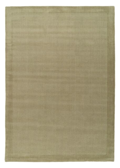 Kukoon Natural Wool Plush Pile Sage Green Area Rug - Size: 160 cm x 230 cm - image 1