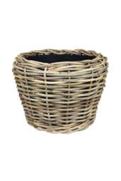 KDMD Grey Drypot Rattan Basket 68cm - thumbnail 1