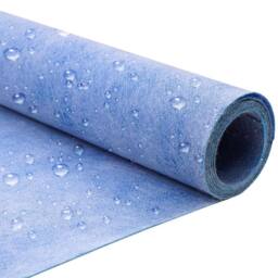 FLAVORA 30M Waterproof Tanking Matting Membrane Under Tile in Blue - Size: 180 cm width x 180 cm drop
