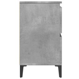 Berkfield Home Sink Cabinet Concrete Grey 80x33x60 cm Engineered Wood - Size: 80 x 33 x 60 cm - thumbnail 6