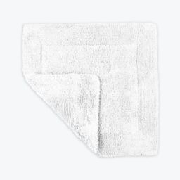 Allure Bath Fashions Elegance Reversible Heavyweight Shower Mat in White - thumbnail 1