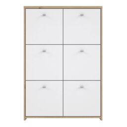 Furniture To Go Best Chest Storage Cabinet with 6 Doors in Brown - thumbnail 2