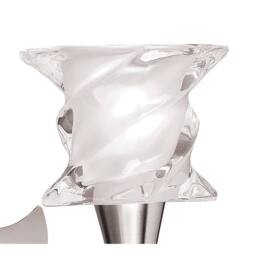 Netlighting Salomon Wall Lamp Switched 1 Light G9 Satin Nickel in Grey - thumbnail 5