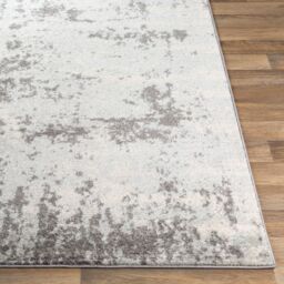 Livabliss Sunderland-Abstract Blue Grey Modern Marble Living Dining Bedroom Rug in White - Size: 160 cm x 220 cm - thumbnail 4