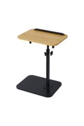 H&O Direct Adjustable Height Side Table with Tilting Top in Natural - thumbnail 5