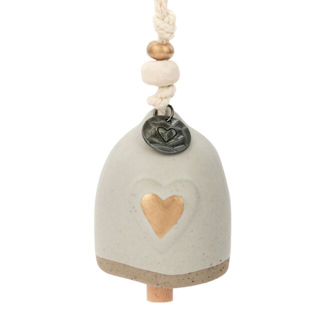 Demdaco Inspired Collection Mini Bell - Heart - image 1
