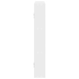Berkfield Home Wall Shelf White 43x9x60 cm Engineered Wood - Size: 43 x 9 x 60 cm - thumbnail 5